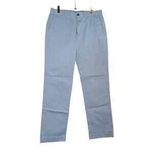 J Crew Factory Men's Flex Straight Leg Chino Baby Blue 31x30